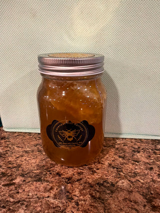 organic Honey with Honeycomb