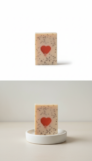 Cashmere Scented Heart Soaps - Valentine's Day Limited Edition